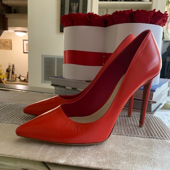 Gorgeous Orange NICHOLAS KIRKWOOD Pump SZ 10 👠👠🔥🔥🔥 - Picture 12 of 14